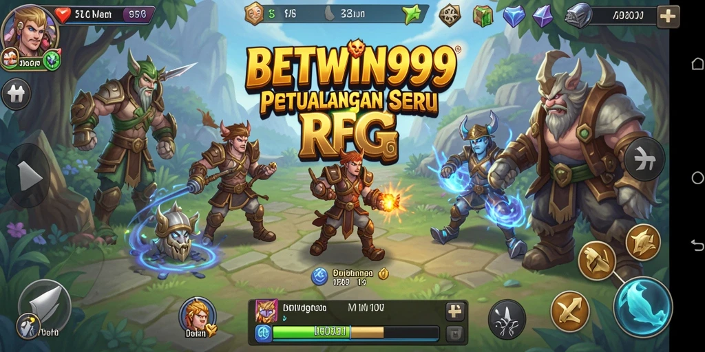 Tampilan gameplay BETWIN999 yang seru dan mendebarkan.