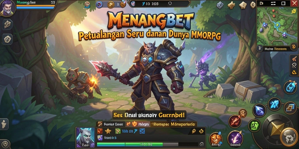 Gameplay seru dan menantang di MENANGBET MMORPG.