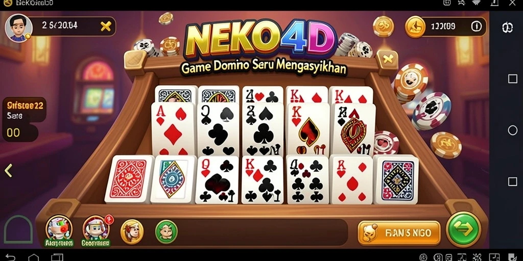 Tampilan gameplay seru di NEKO4D dengan teman-teman.
