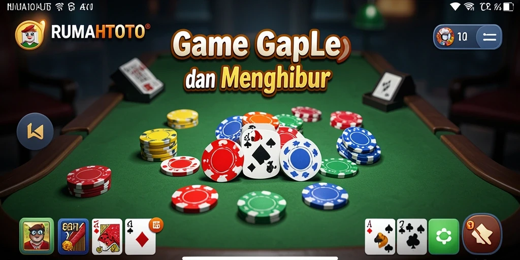 Tampilan gameplay RUMAHTOTO yang seru dan interaktif.