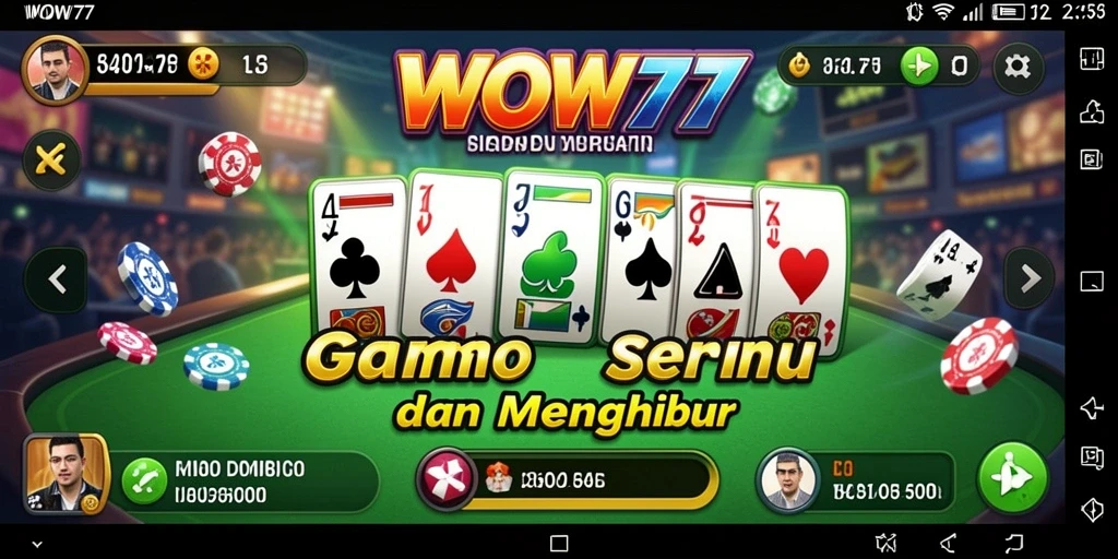 Gameplay seru WOW77 dengan domino yang menampilkan ketegangan dan strategi.